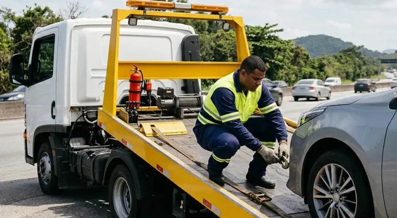 Guincho e reboque em Betim – atendimento para carros, motos e caminhões